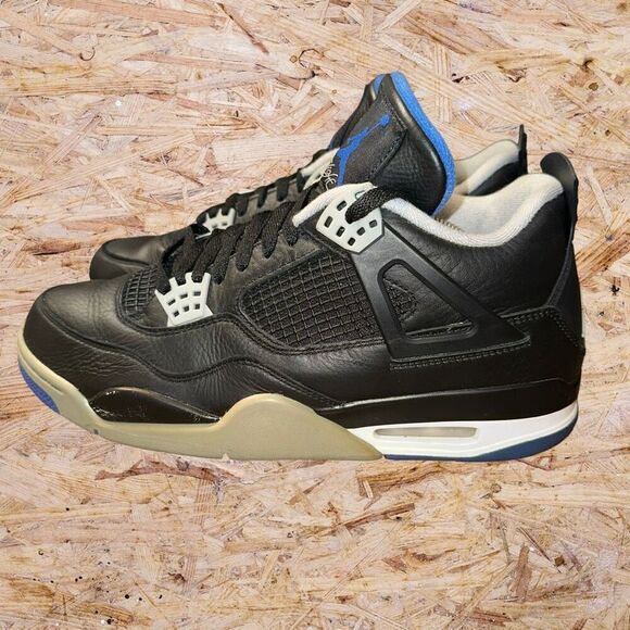 Air Jordan 4 Retro Mens Size 11 Motorsport Alternate Basketball Sneaker 2017 - Picture 3 of 12